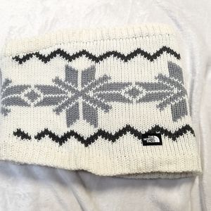 North Face fair isle fleece neck warmer